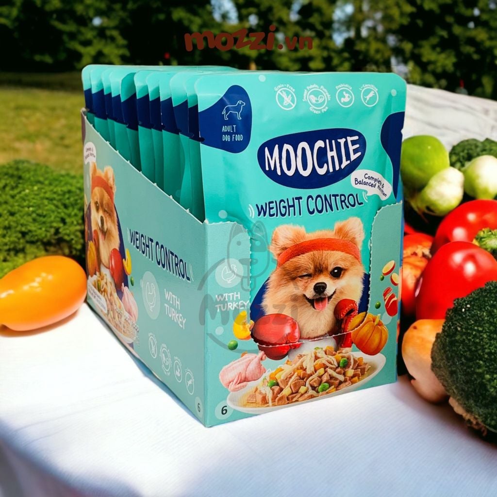 Pate cho chó Moochie Gói 85gr