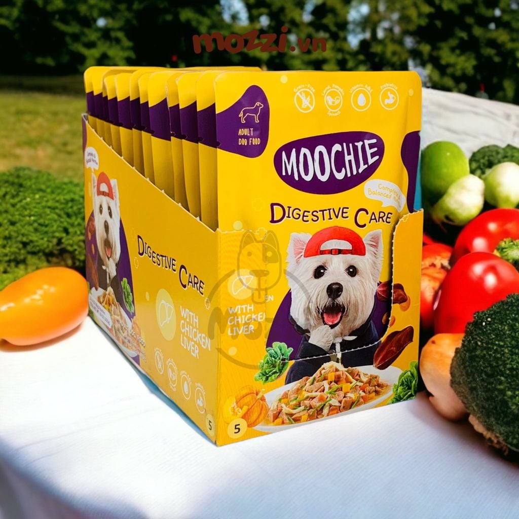 Pate cho chó Moochie Gói 85gr