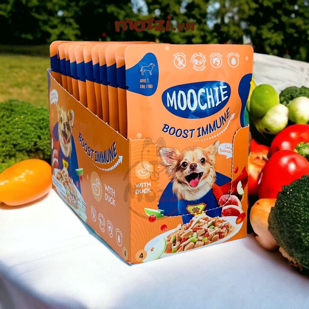 Pate cho chó Moochie Gói 85gr