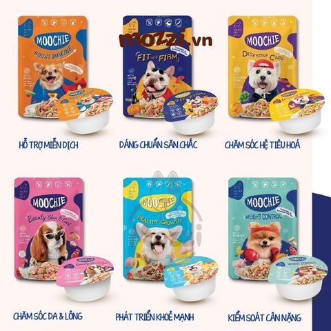  Pate cho chó Moochie Gói 85gr 