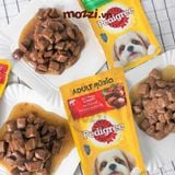  Pate cho chó Pedigree dạng sốt và nhuyễn Gói 130gr 