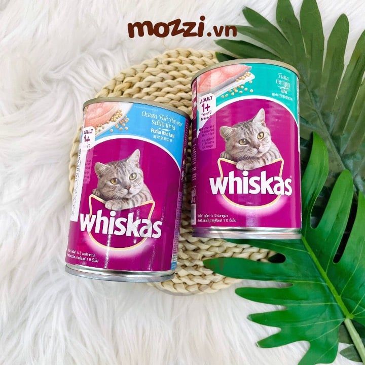 Pate cho mèo Whiskas Lon 400gr