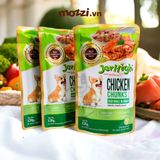  Pate cho chó JerHigh sốt thịt hầm Gói 120gr 