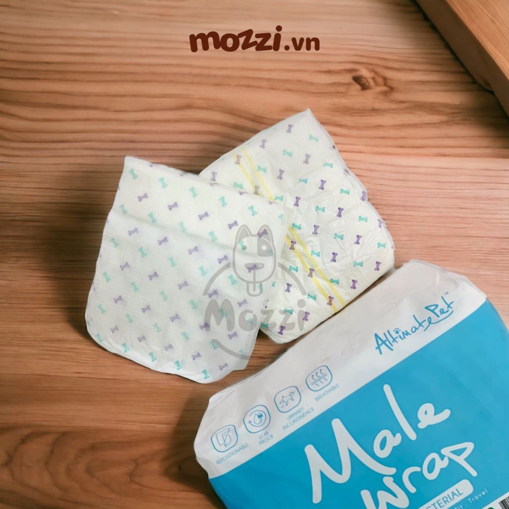 Tã bỉm cho chó Đực Male Wrap Diaper Altimate Pet của Mỹ