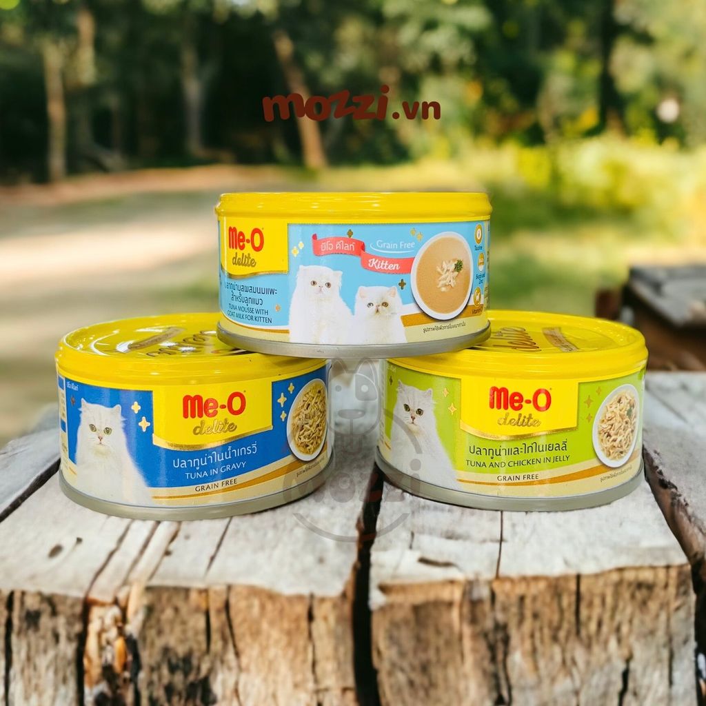 Pate cho mèo Me-O Lon 80gr