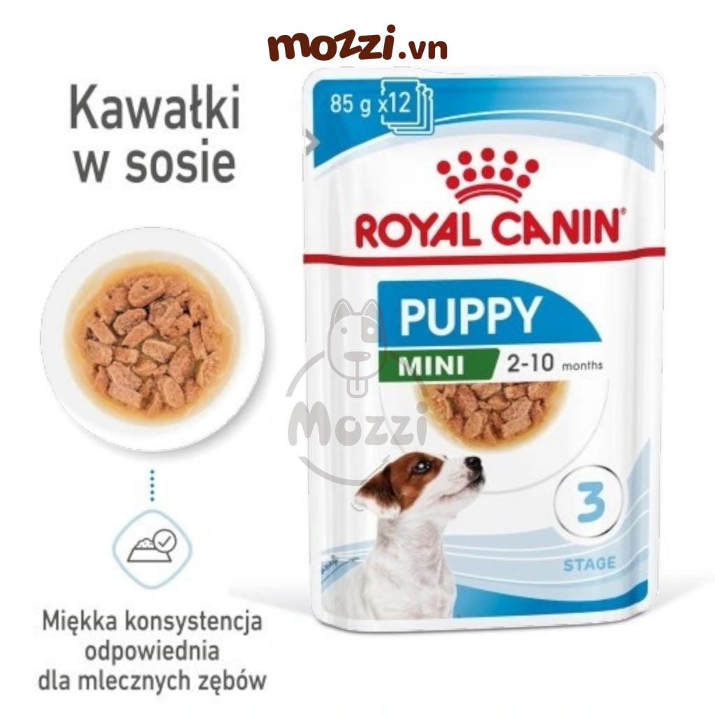 Pate cho chó Royal Canin Mini Puppy Adult Gói 85g