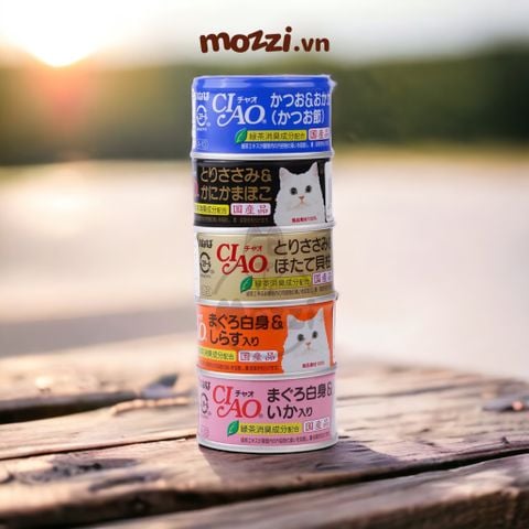  Pate cho mèo Ciao Lon 85gr 