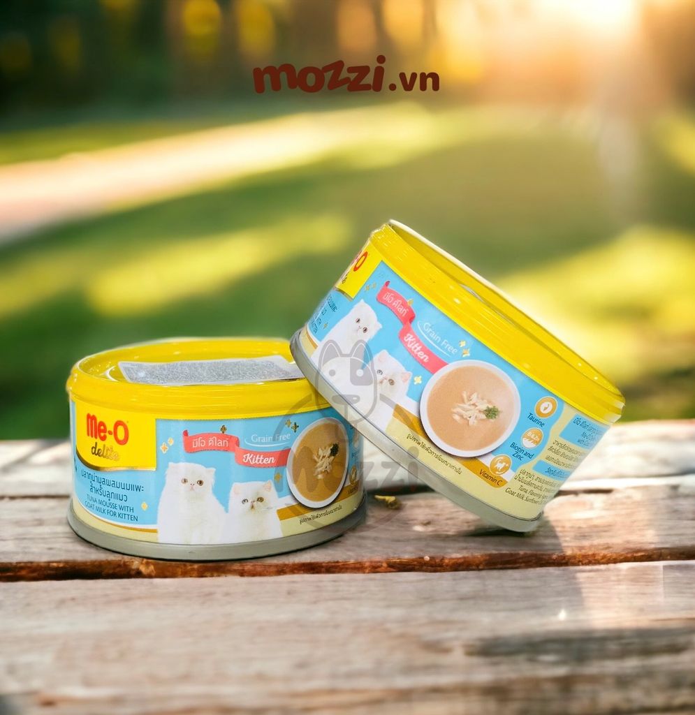 Pate cho mèo Me-O Lon 80gr
