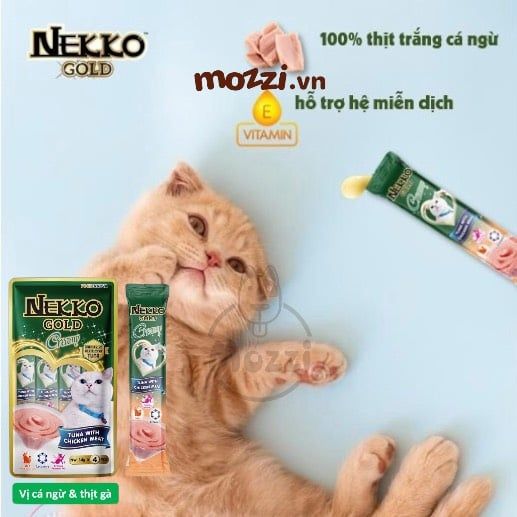 Súp thưởng cho mèo Nekko GOLD
