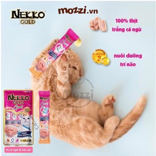 Súp thưởng cho mèo Nekko GOLD