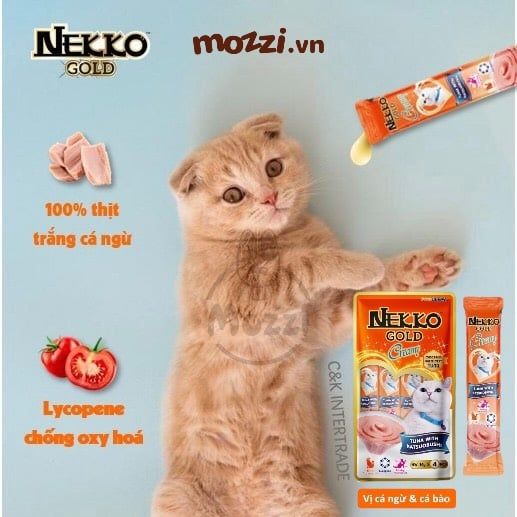 Súp thưởng cho mèo Nekko GOLD