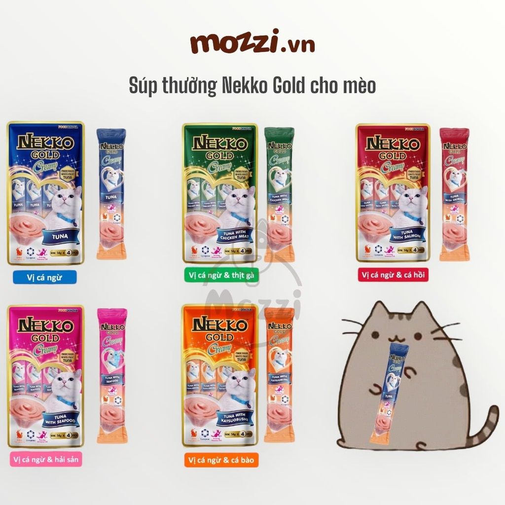 Súp thưởng cho mèo Nekko GOLD