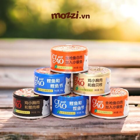  Pate cho mèo Ciao Lon 85gr 