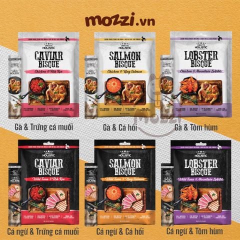  [Gói 5 Thanh] Súp thưởng Cho Chó Mèo Absolute Holistic Bisque 