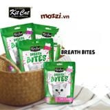  Snack cho mèo Sạch răng thơm miệng Breath Bites KitCat gói 60gr 