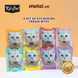  Snack cho mèo Thịt sấy khô Freezebites KitCat gói 20gr 