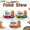 Snack cho chó Thịt hầm rau củ Super Food Stew Jerhigh hộp 200gr