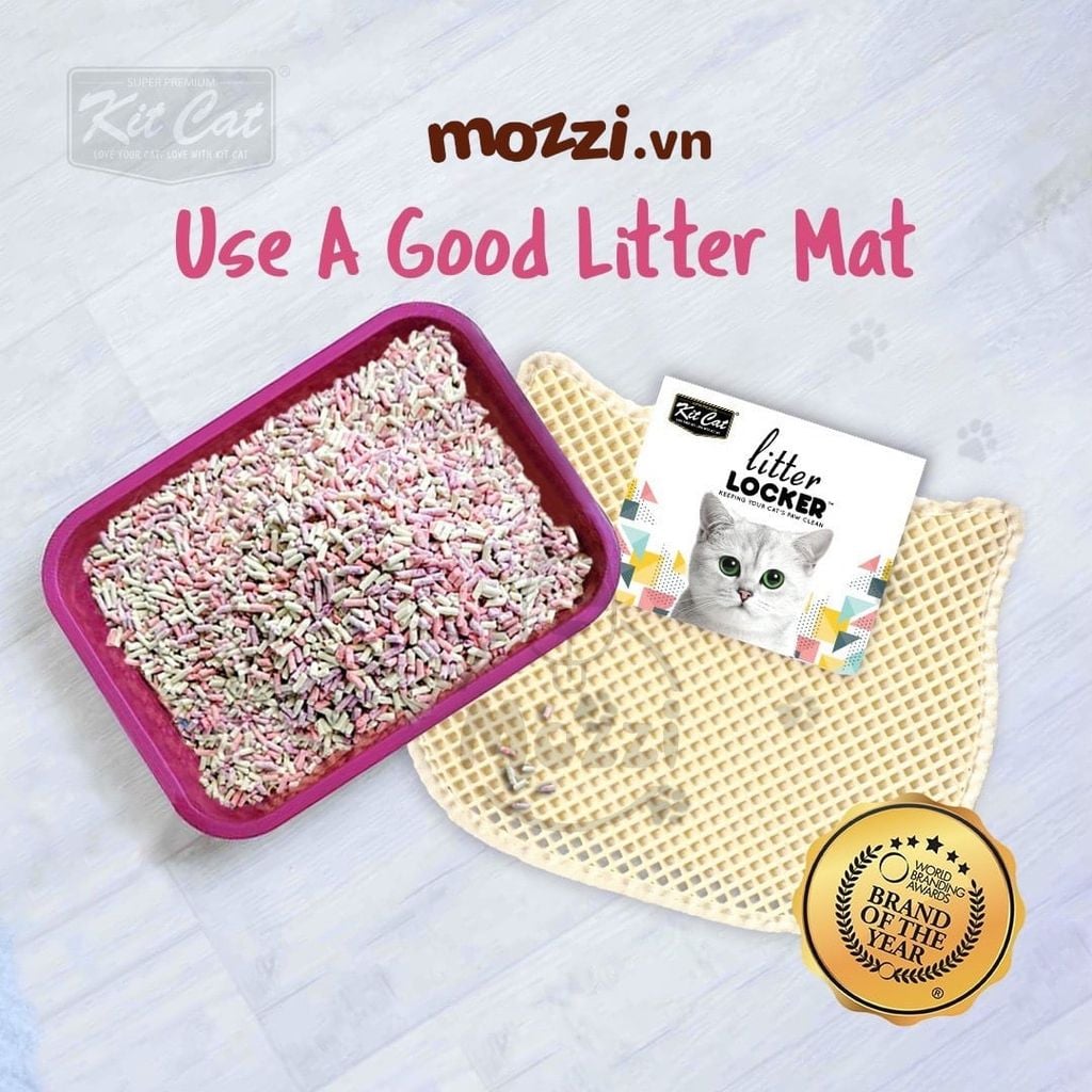 Tấm lót khay cát vệ sinh KitCat cho mèo