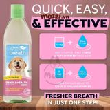  Nước vệ sinh răng miệng Tropiclean Fresh Breath pha uống Chai 473ml cho chó mèo 