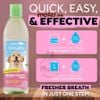 Nước vệ sinh răng miệng Tropiclean Fresh Breath pha uống Chai 473ml cho chó mèo
