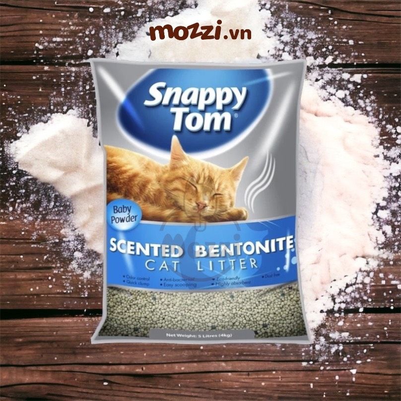 [5L] Snappy Tom Cát vệ sinh xi măng 5L cho mèo