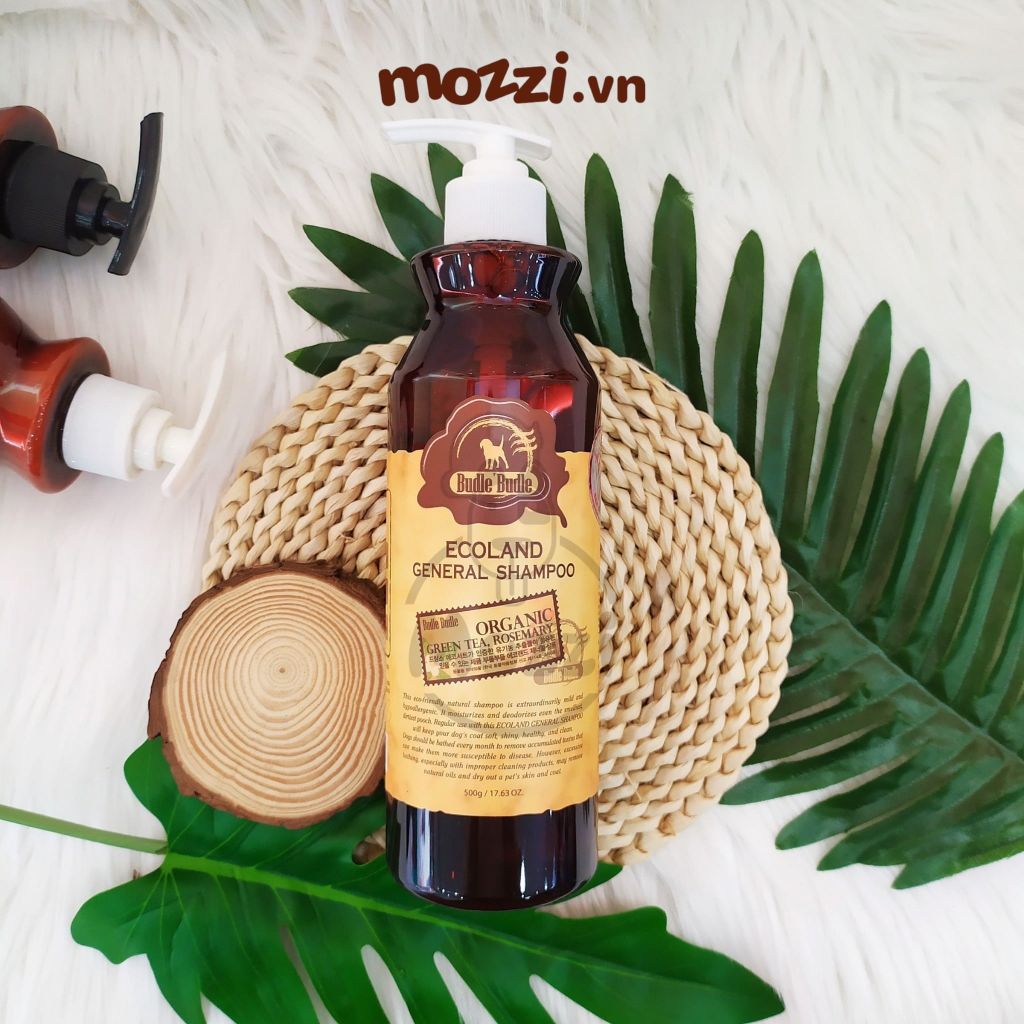 Sữa tắm Budle’Budle Organic Gội xả cho chó Budle Chai 500g