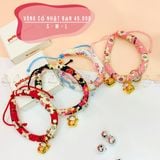  Vòng cổ handmade Nhật Bản kèm chuông cho chó mèo 