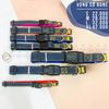 Bone Vòng cổ vải jean cho chó mèo