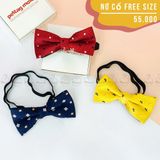  Nơ cổ cotton free size cho chó mèo 