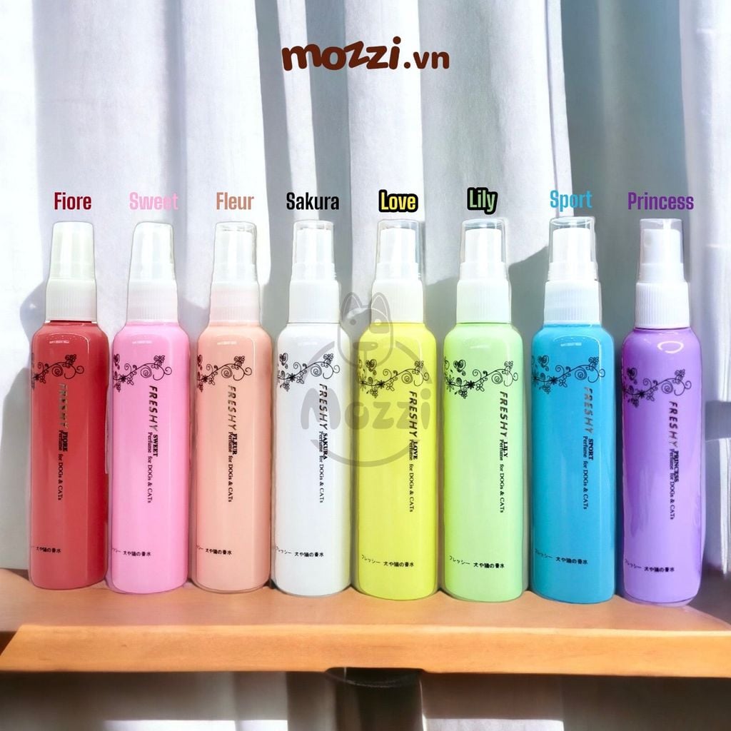 Nước hoa Freshy thơm lâu cho chó mèo chai 60ml