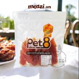  Snack cho chó Gà sấy mềm Pet8 Sasami Jerky 