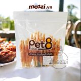  Snack cho chó Gà sấy mềm Pet8 Sasami Jerky 