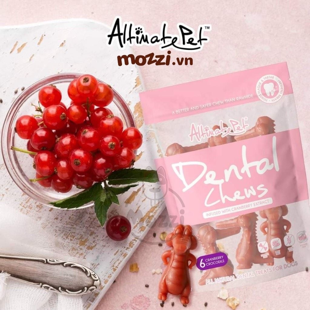 Snack cho chó Xương gặm sạch răng thơm miệng Dental Chews Altimate Pet