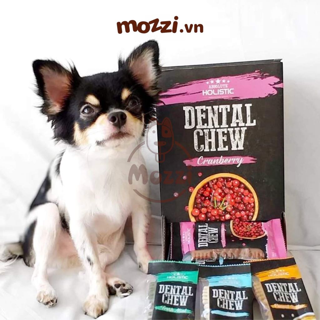 Snack cho chó Gặm sạch răng Dental Chew Absolute thanh 25gr