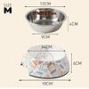 Chén ăn inox cao cấp tháo rời cho chó mèo