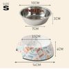 Chén ăn inox cao cấp tháo rời cho chó mèo