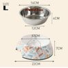 Chén ăn inox cao cấp tháo rời cho chó mèo