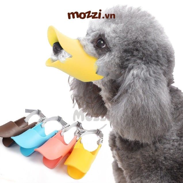Rọ mõm hình mỏ vịt cho chó