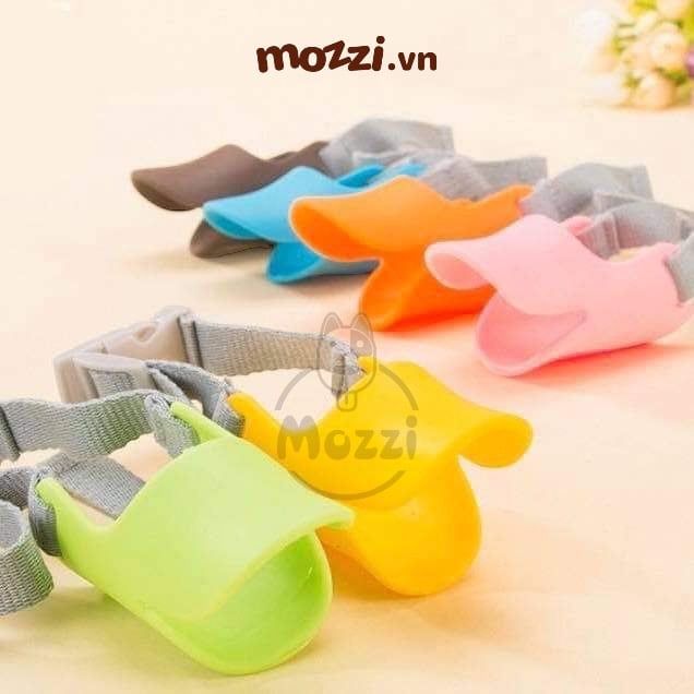 Rọ mõm hình mỏ vịt cho chó