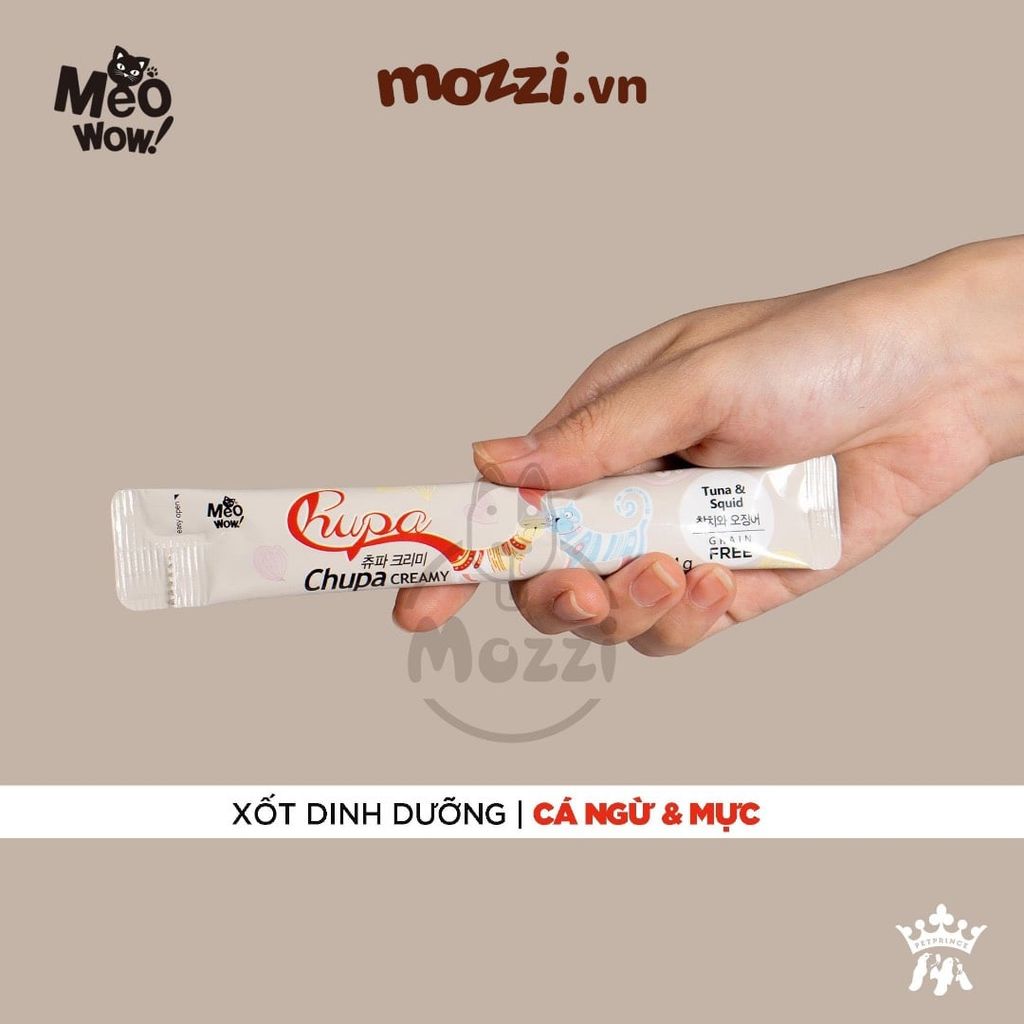 Súp thưởng cho mèo Chupa Meowow