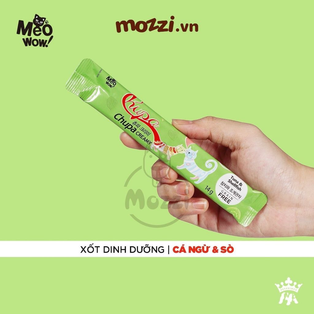 Súp thưởng cho mèo Chupa Meowow