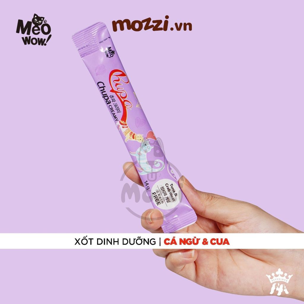 Súp thưởng cho mèo Chupa Meowow