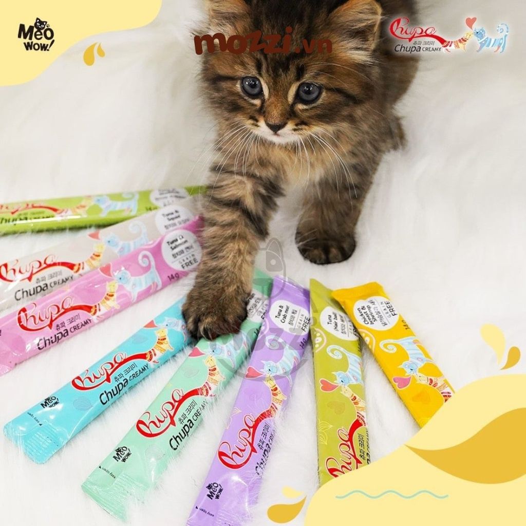 Súp thưởng cho mèo Chupa Meowow