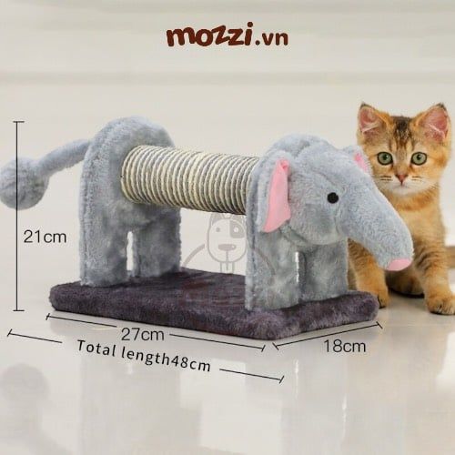 Cat tree Trụ mèo cào móng hình thú