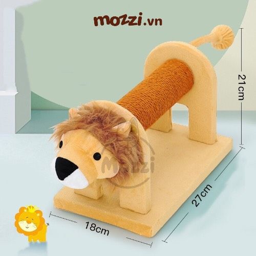 Cat tree Trụ mèo cào móng hình thú