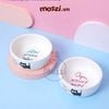 Elite chén sứ hình mèo Oops