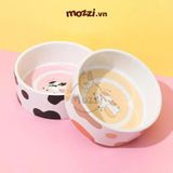  Elite chén sứ hình bò sữa cho chó mèo 