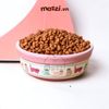 Khay thức ăn đôi chén sứ kèm kệ sắt cho chó mèo