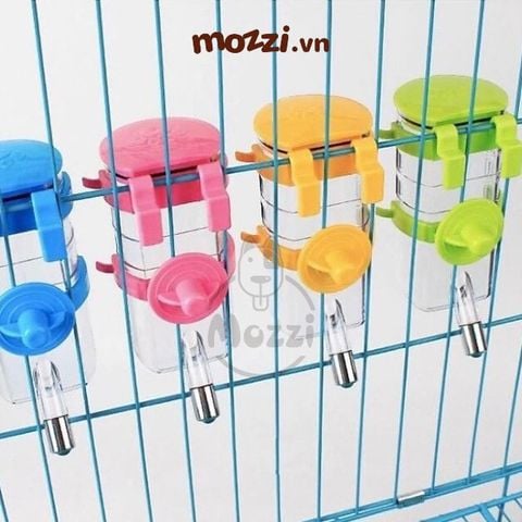  Diil Bình nước gắn chuồng cho chó mèo 