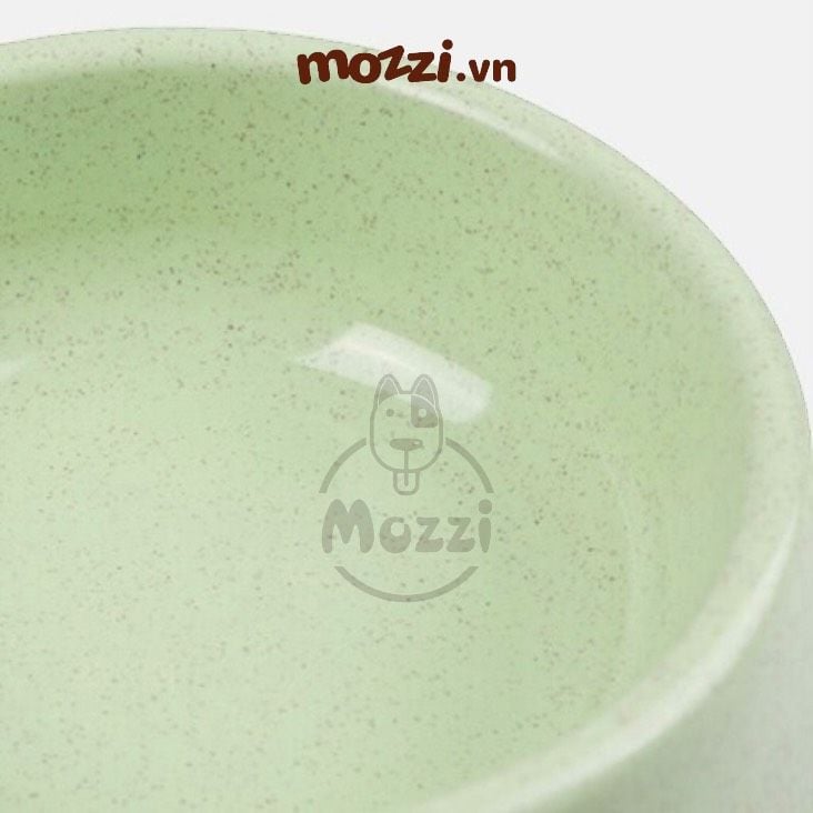 Chén ăn đơn tròn đậu nành cho chó mèo
